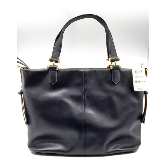 New INC Black Elliah Wrap Tote $99.50 - Picture 2 of 8